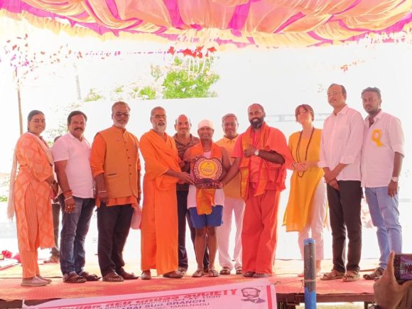 A marathon competition conducted in Uthankarai.