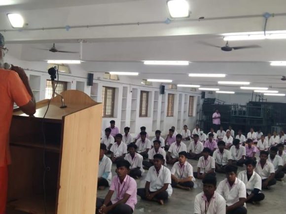 Yoga asana training and awareness program on the occasion of International Yoga Day at Ithaya Arts and Science College for Women, Pudupalayam.